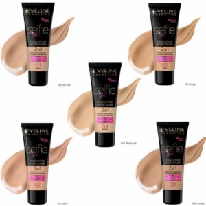 Evelin SelfieTime 2u1 tečni puder i korektor  30 ml