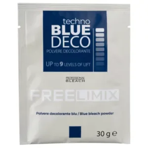 FREELIMIX Plavi blanš za intenzivno posvetljivanje kose - Anti-yellow 30g